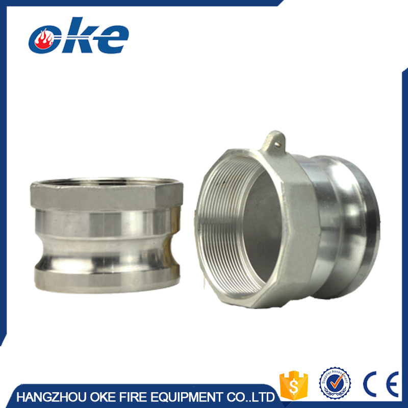 Okefire Aluminum/Brass/PP/ Stainless steel Camlock Groove Hose Female Connector Coupling