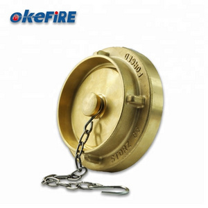 Okefire Storz Type Metal Brass Aluminum Stainless Steel Forging Blind End Cap With Chain