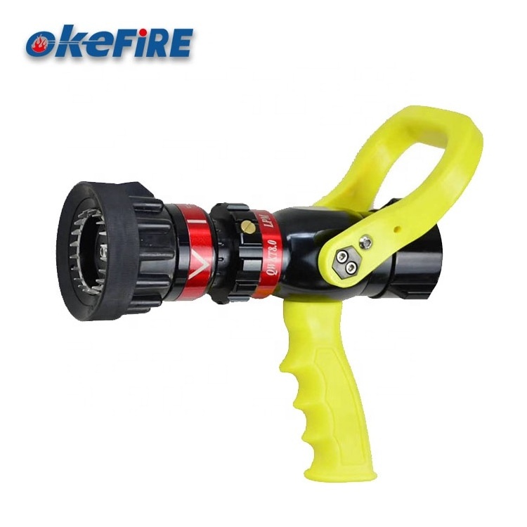 OKEFIRE Fire Fighting Spray Jet  Fire Hose Nozzle With Pistol Grip