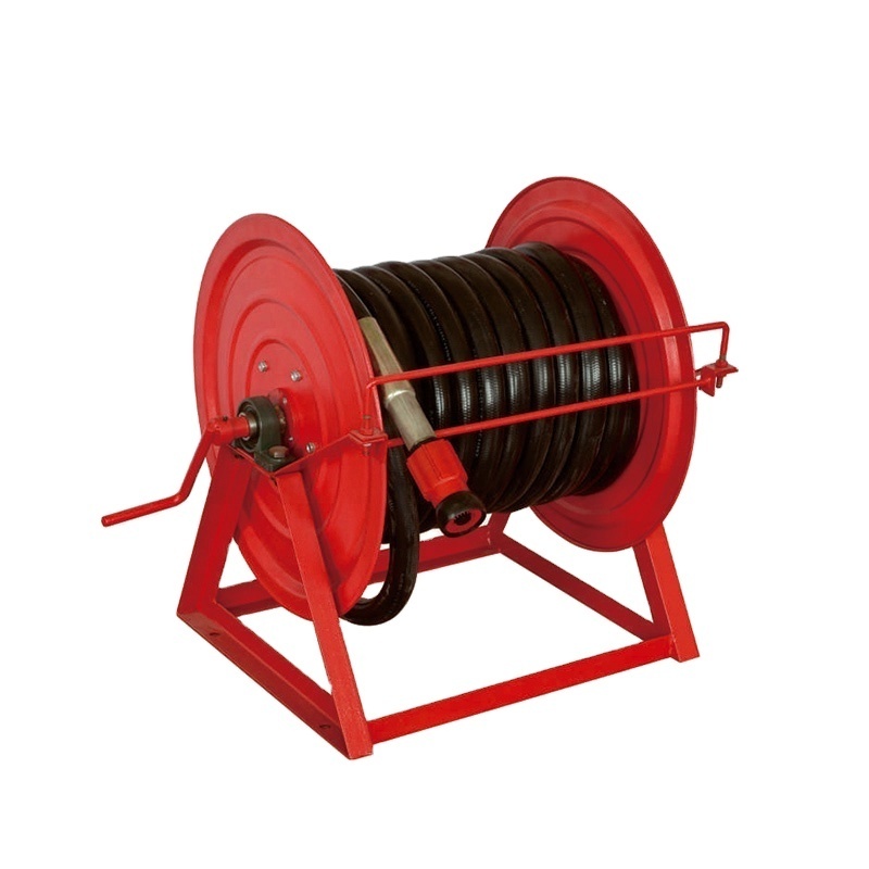 Okefire Retractable Garden Metal Hose Reel