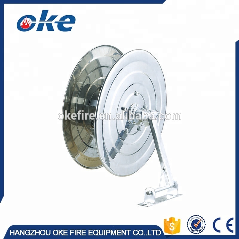 1 Inch Fire Equipment Stainless Steel Water Hose Reel