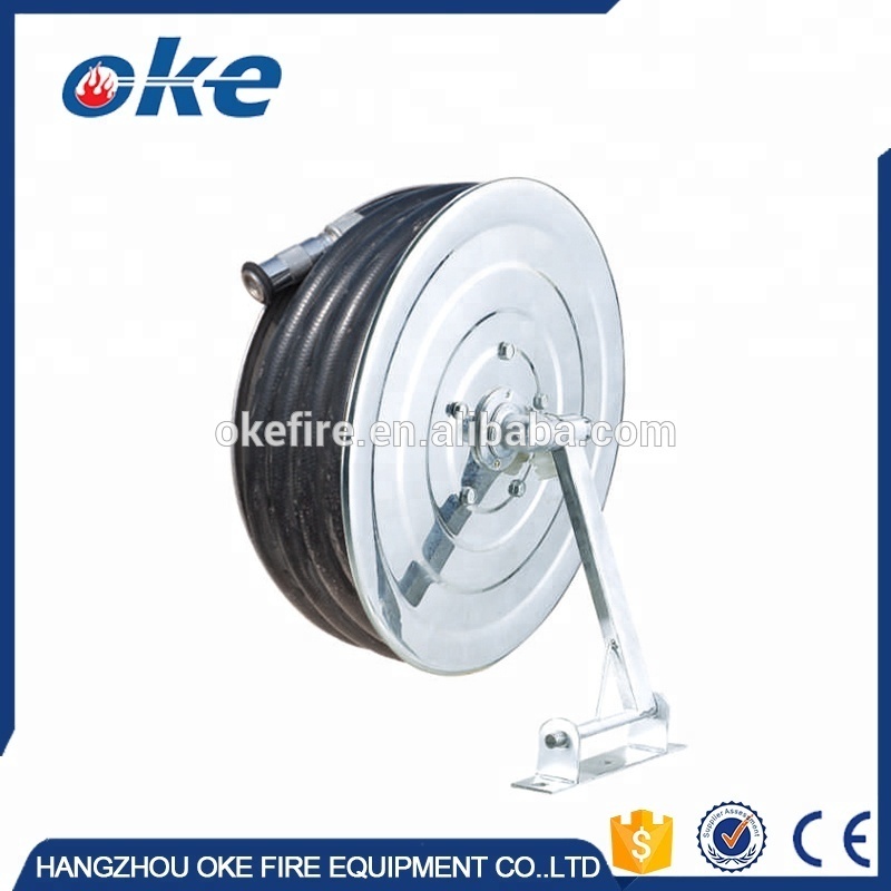 1 Inch Fire Equipment Stainless Steel Water Hose Reel