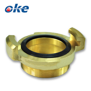 Okefire Finnish Type Fire Fighting Hose Brass Or Aluminum Fitting