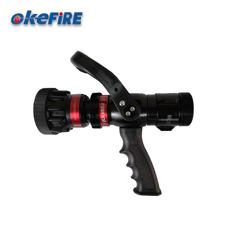 OKEFIRE Fire Fighting Spray Jet  Fire Hose Nozzle With Pistol Grip