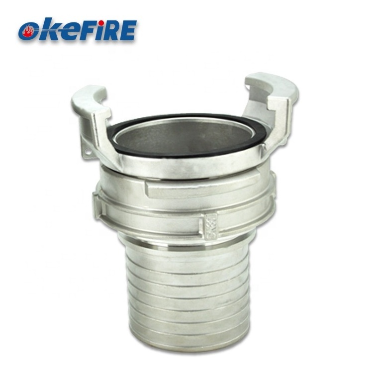 Okefire French Type Industrial Aluminum Fire Fighting Water Pipe Hose Fitting