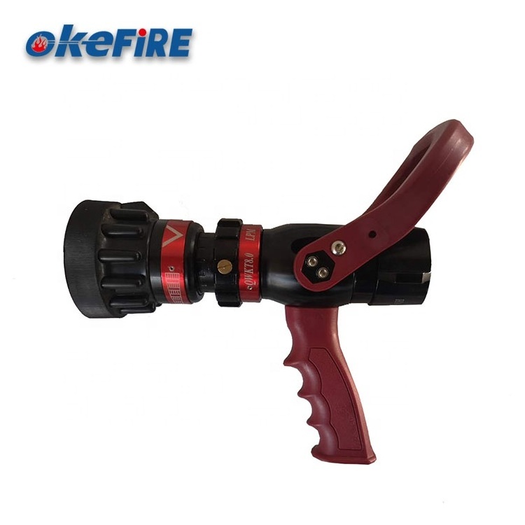 OKEFIRE Fire Fighting Spray Jet  Fire Hose Nozzle With Pistol Grip