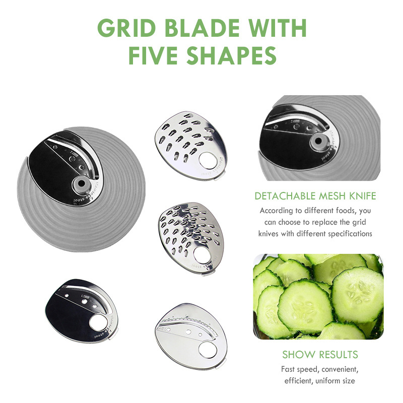 Easy Speed Vegetable Cutter Chopper kitchen appliances Food Processor Salad Maker for home or office