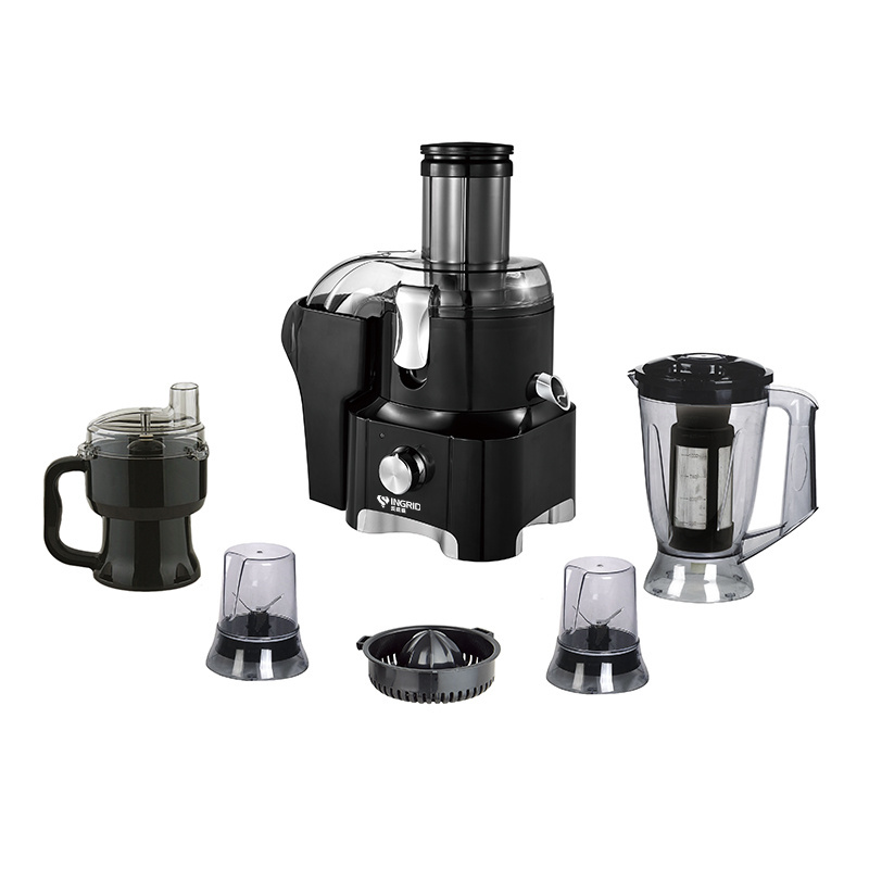 500w Power Multi Functional Best Mixer Grinder Food Processor  7 in 1 Electric chopper Stainless Steel Table Beauty Blender Set