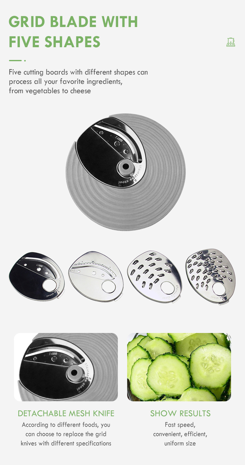 Electric Multifunctional Handheld Salad Maker Vegetable Cutter For Salad Shooter Electric Slicer Shredder Salad Maker