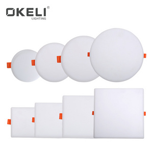 OKELI High brightness office home hospital ceiling lighting 10W 15W 22W 32W flat led panel light