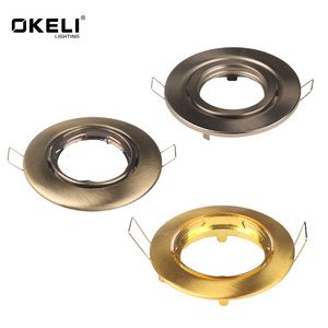 OKELI Spotlight Mr16 Led Cob Downlight Gu10 Spotlights Fixture Adjustable Spot Light Fitting