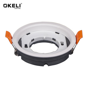 OKELI Plastic GX53 black led down light housing without driver recessed down light