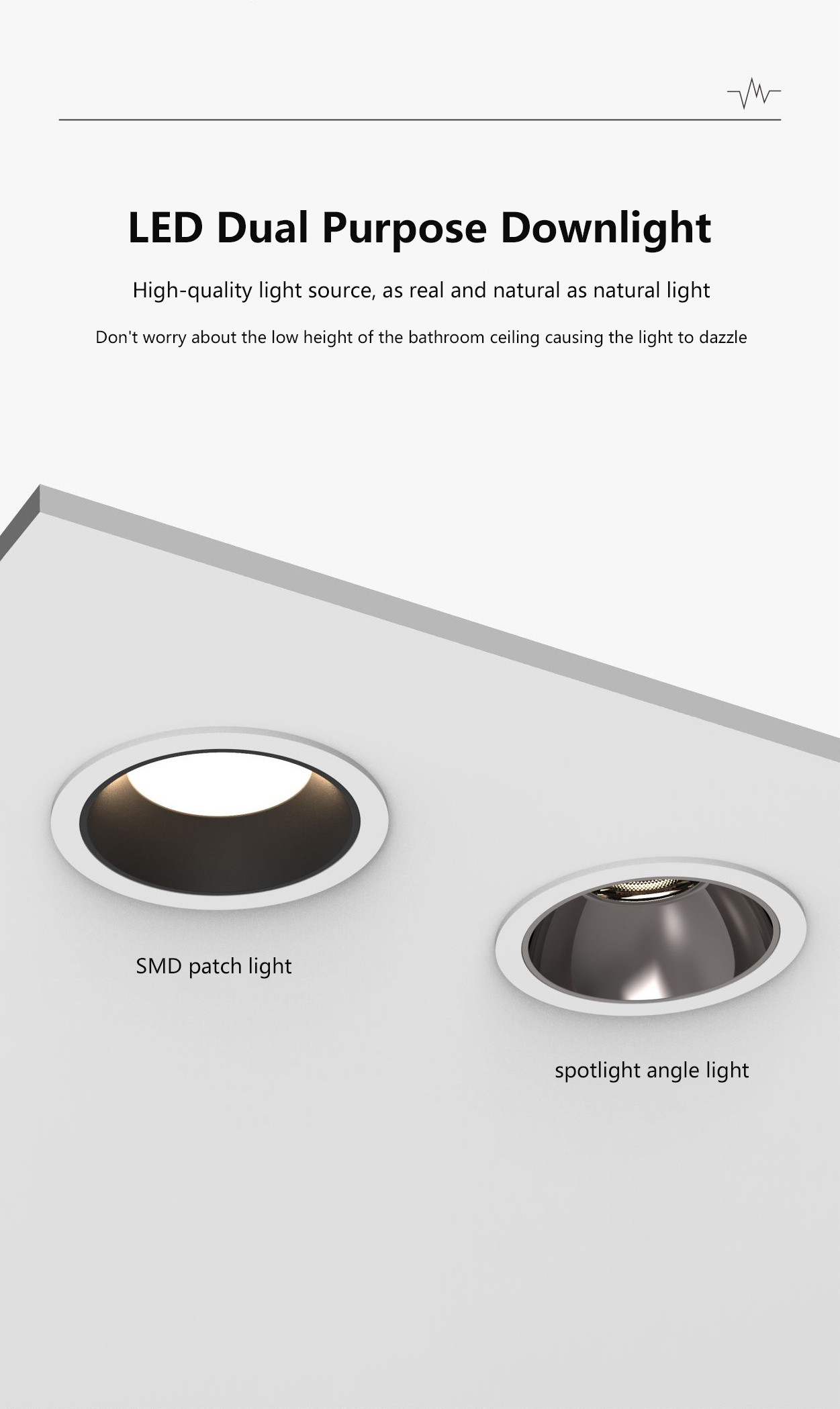 OKELI antiglare trimless ceiling lighting for hotel project 9w 12w smd led recessed downlight