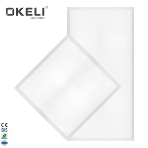 OKELI hospital commercial aluminum round ultra thin slim led ceiling led backlight panel light