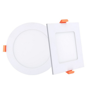 OKELI Modern ultra thin round square 3w 6w 9w 12w 15w 18w 24w ceiling recessed led panel light