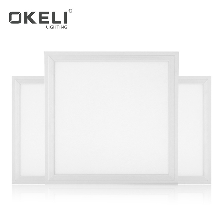 OKELI Square Rectangle Aluminum Iron 18W 24W 48W 72W Ceiling Recessed LED Panel