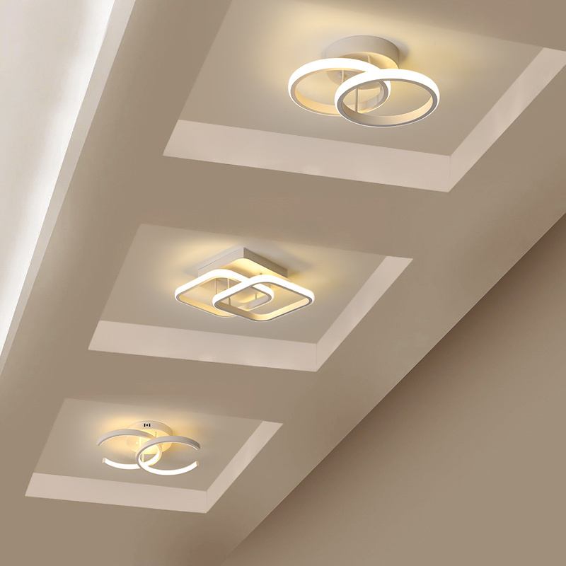 Low Profile High Quality 110v~240v Hotel Aluminum Led Ceiling Light For Living Room