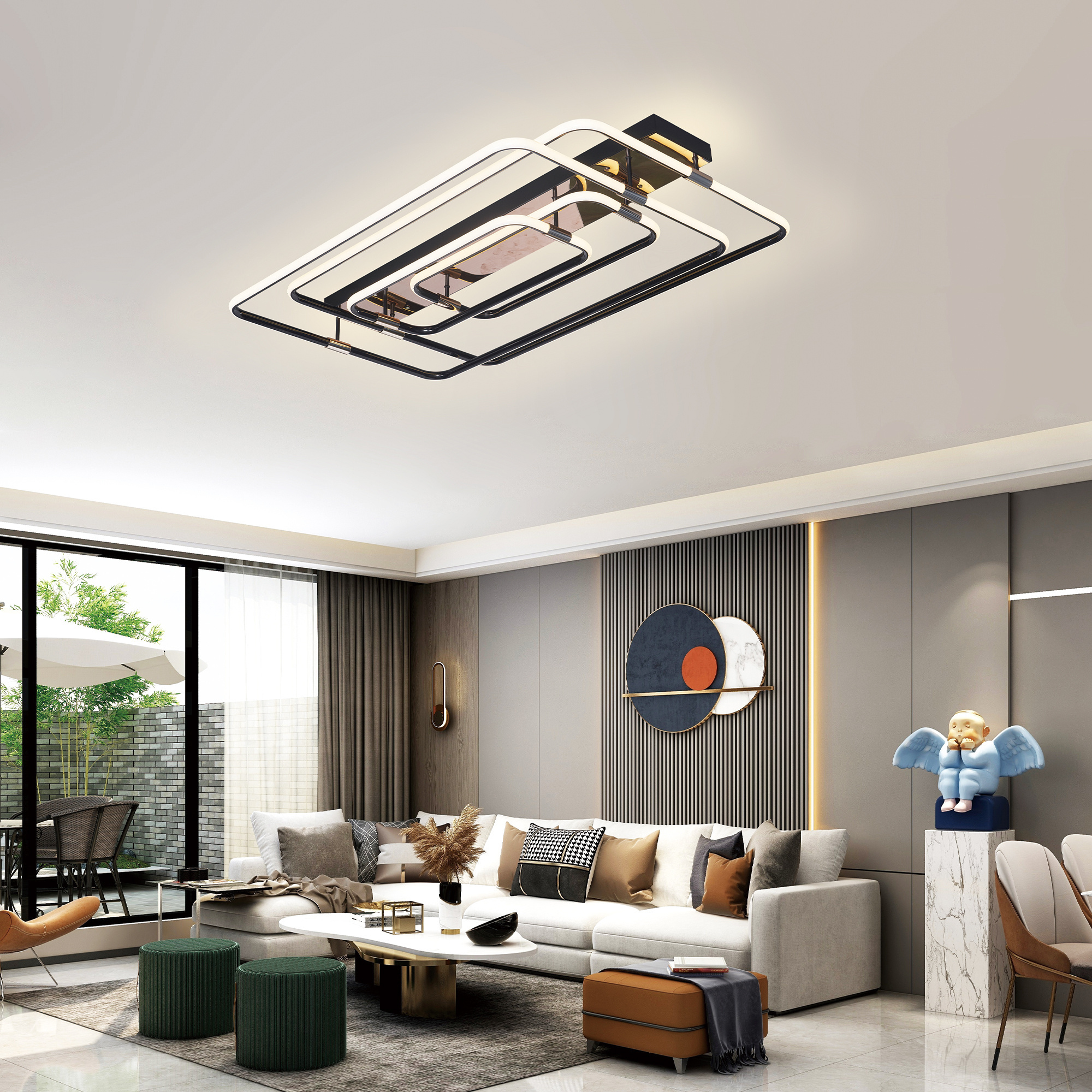 Flush Mount Led Ceiling Lamp Ce Certification Ceiling Light Ceiling Home Lighting For Bedroom