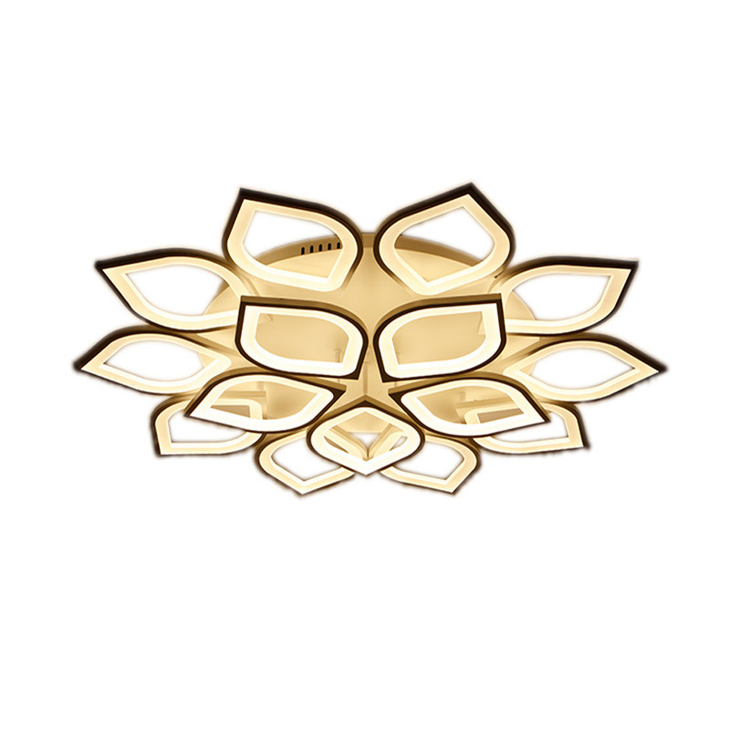 Postmodern Flower Shape Ceiling Lamp Indoor Nordic Modern Style Creative LED Celling light