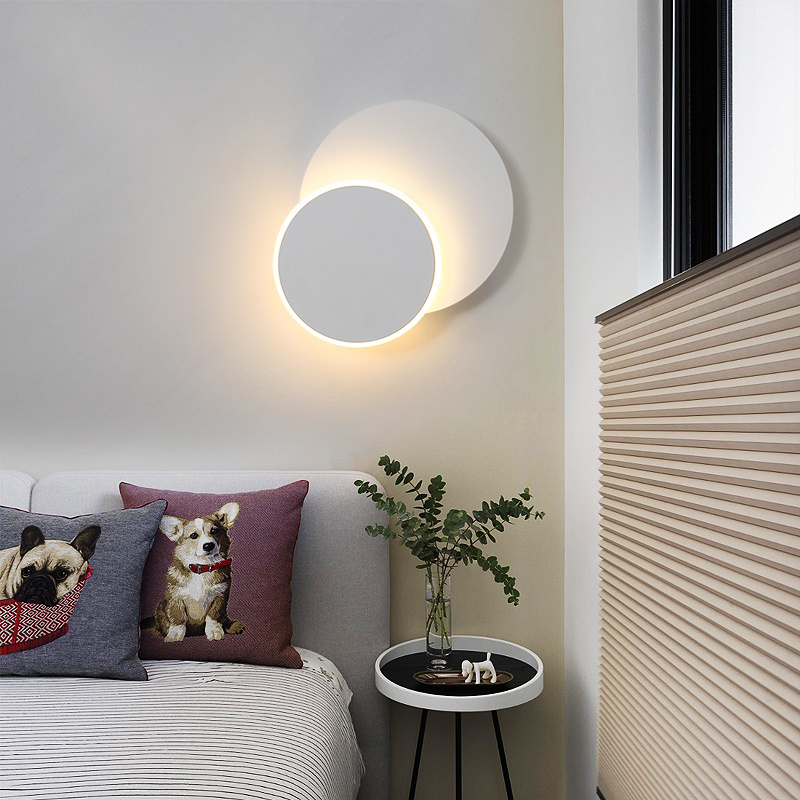 2022 hot sale LED indoor led wall lamp decorative round shape wall light for corridor