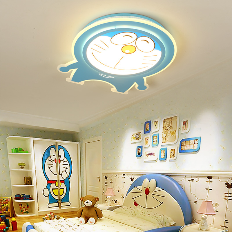 2023 Creative Designed Cute Doraemon LED Lamp Ceiling Baby Kids Ceiling Light For Kids Baby Room