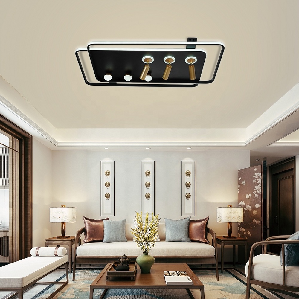 Seable Aluminum Light Fixtures Ceiling Flush Mount Ceil Lights Modern Ceiling Led Living Room