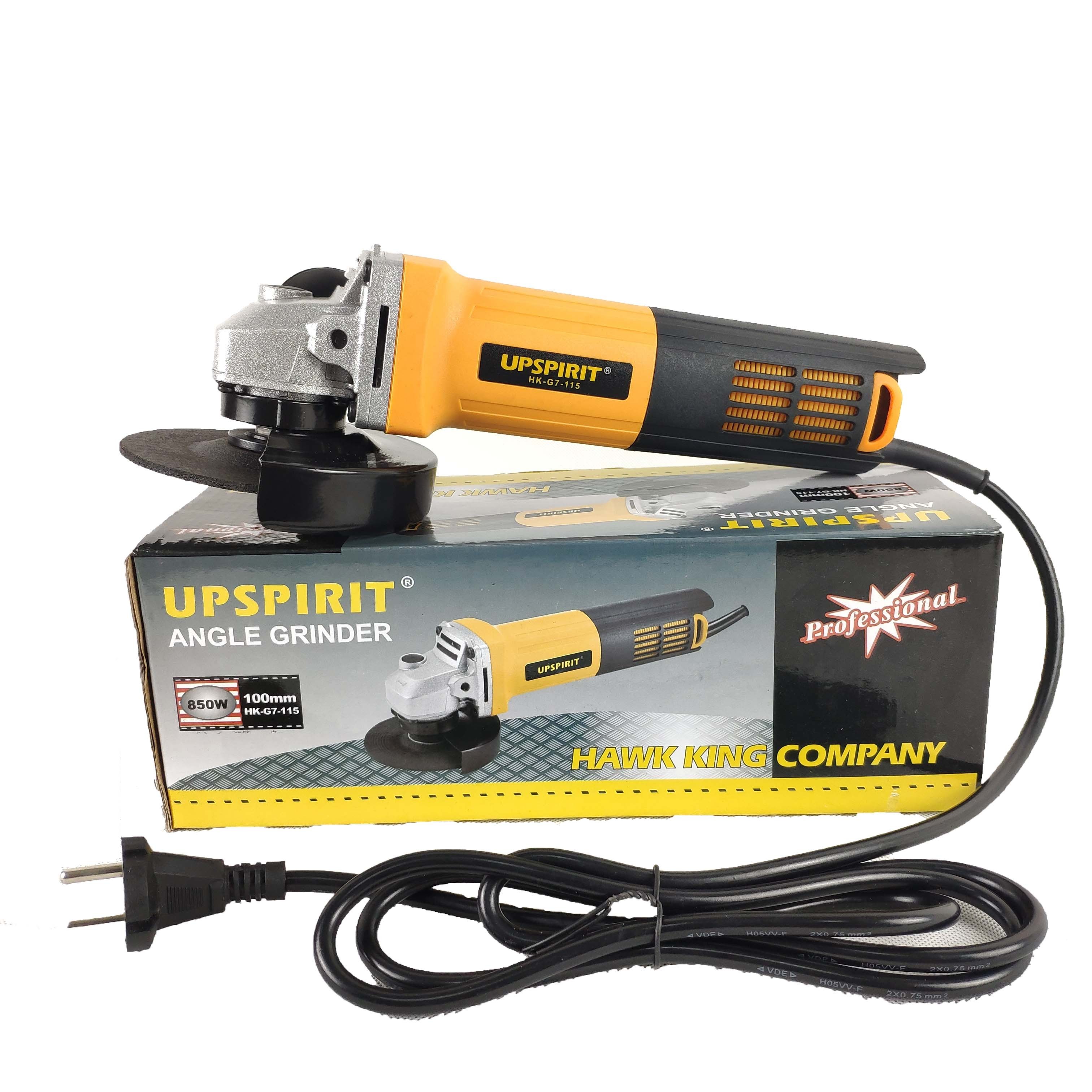 Portable power tools professional 115mm electric mini angle grinder