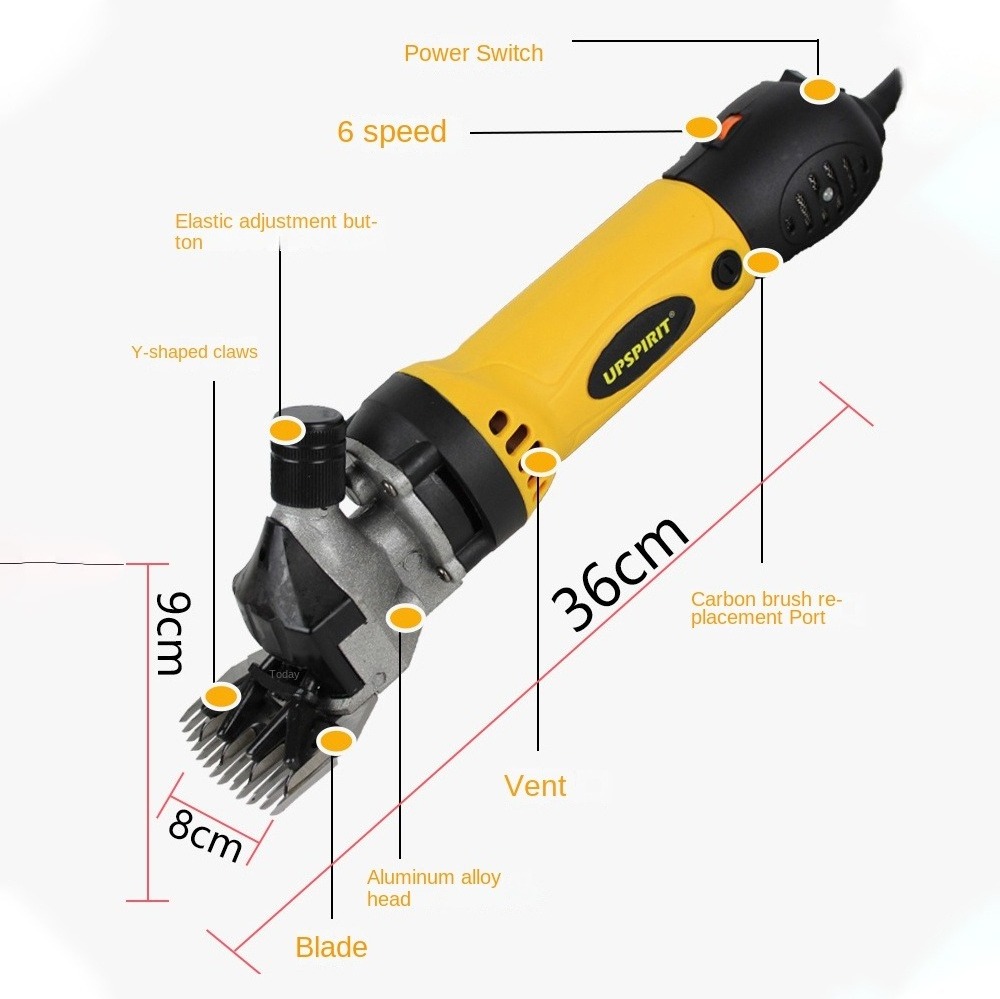 Speed Adjustable Sheep Shears Goat Hair Cutting Machine Electric Sheep Hair Clipper