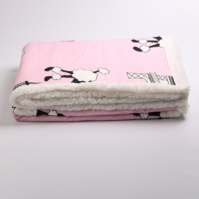 pet blanket wholesale waterproof dog bed cover pet sherpa blanket indoor outdoor sleeping mat blanket