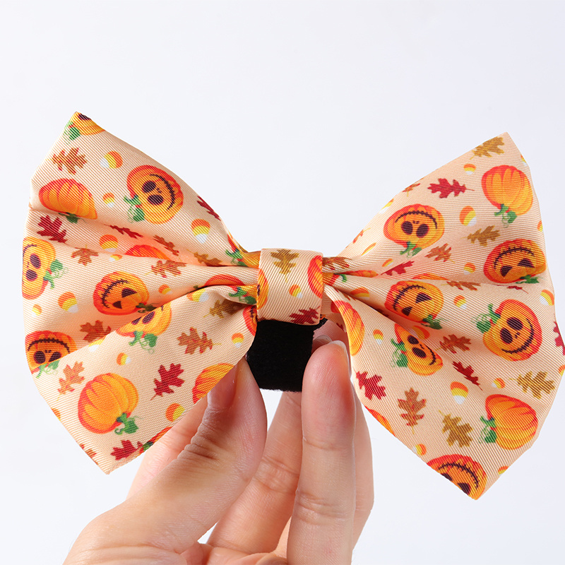 OKEYPETS Hot Sale Luxury Pet Collar Accessories Printing Pattern Dog Collar Bowties