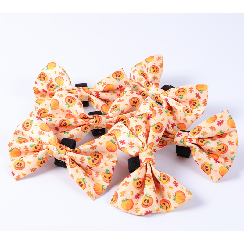 OKEYPETS Hot Sale Luxury Pet Collar Accessories Printing Pattern Dog Collar Bowties