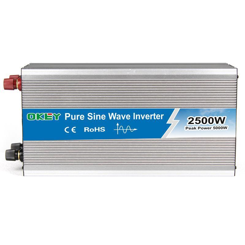 high quality 2500W pure sine wave n Grid Hybrid MPPT Solar Inverter 12v 24v 48v 2500w rechargeable power supply