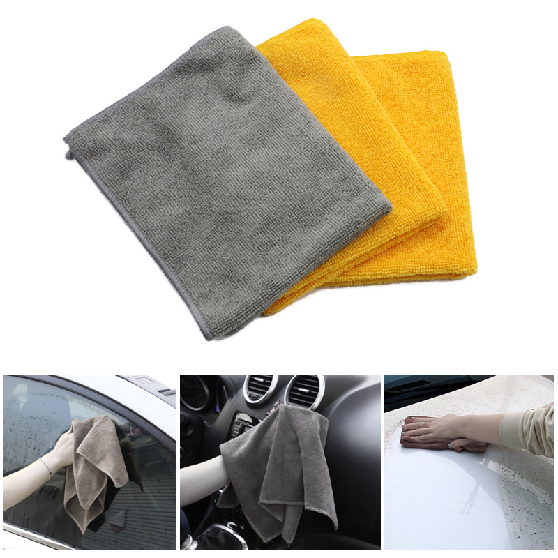 7 In 1 Multi-Functional Microfiber Car Wash Tool Kit Cleaning Sets With Gel Cloth Bucket