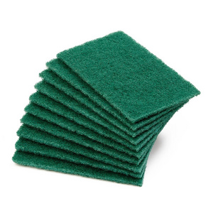 Sponge Manufacturer Kitchen Cleaning Scourer Heavy Duty Cellulose Green Scouring Pads Sponge for Kitchen Cloth