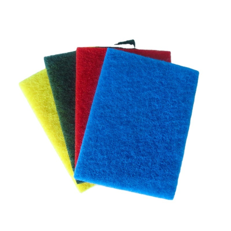 Sponge Manufacturer Kitchen Cleaning Scourer Heavy Duty Cellulose Green Scouring Pads Sponge for Kitchen Cloth