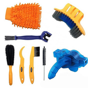 Professional Motorcycle Bicycle Cleaning Brush Bicycle Chain Cleaning Tools Set