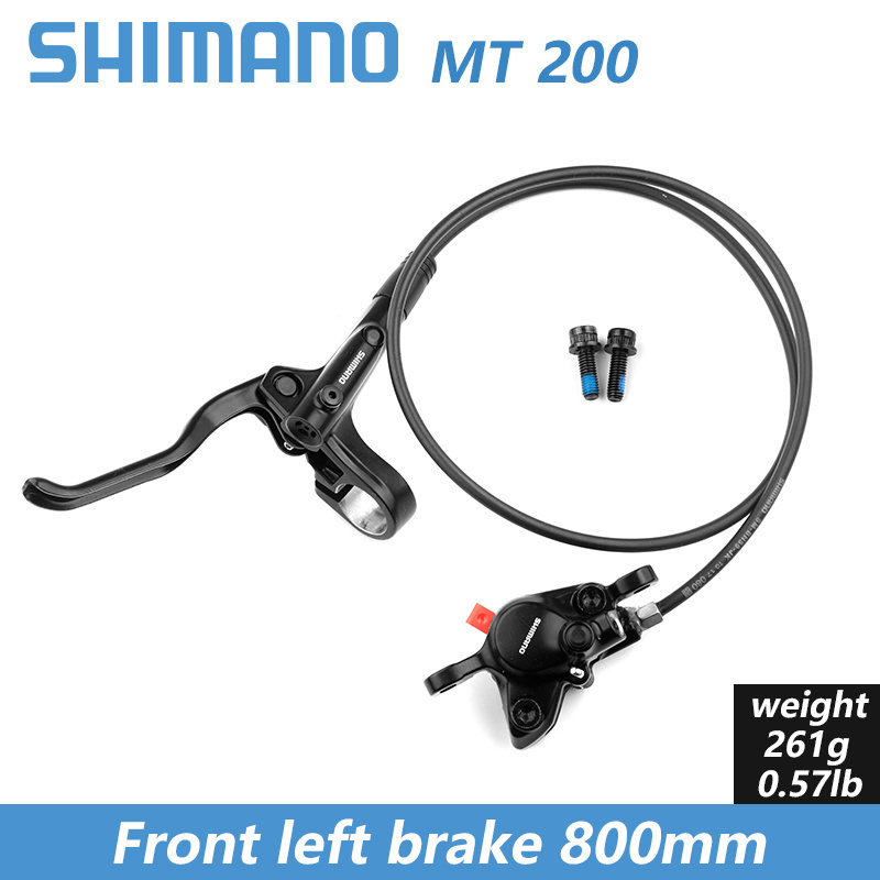 Shimano MT200 MTB Hydraulic Oil Press Disc Brake with Brake Rotor for Mountain Bicycle Bike Parts