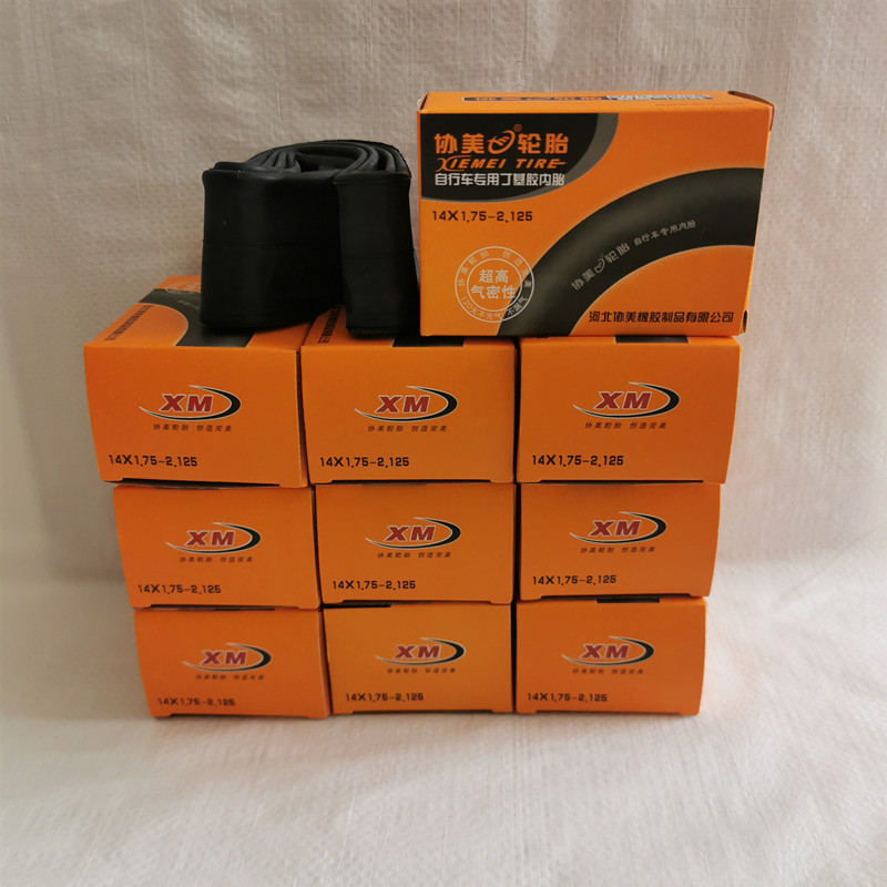 Cheap China Factory Bike Tube 12 14 16 18 20 22 24 26 28 Multiple Sizes Inner Tubes Bicycle Parts