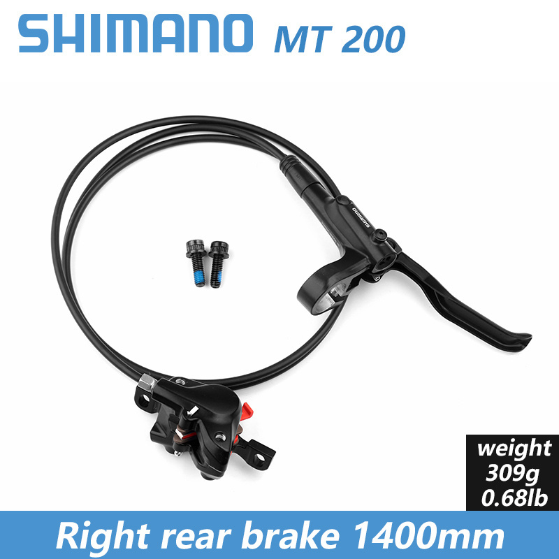 Shimano MT200 MTB Hydraulic Oil Press Disc Brake with Brake Rotor for Mountain Bicycle Bike Parts