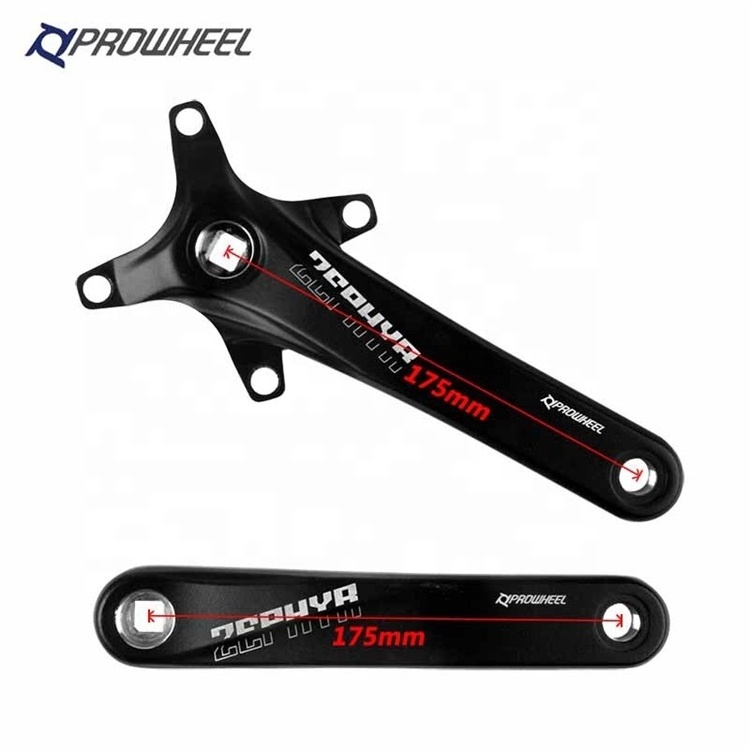 PROWHEEL 104BCD 170 175mm Square Mountain MTB Bicycle Crank Crankset with Crankarm Chainwheel