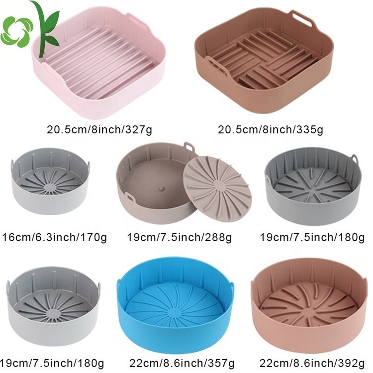 OKSILICONE Good Quality Cooking Bakeware Mat Baking Basket for Air Fryer Silicone Pot Cake Pans Baking Dishes & Pans