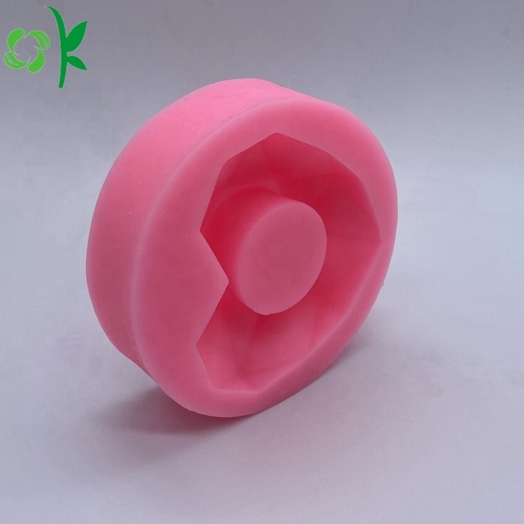 OKSILICONE Reusable Heart Shape Silicone Concrete Planter Mold 3Dt Flower Pot Soap Bottle Mold Silicone Mold DIY Ashtray Candle