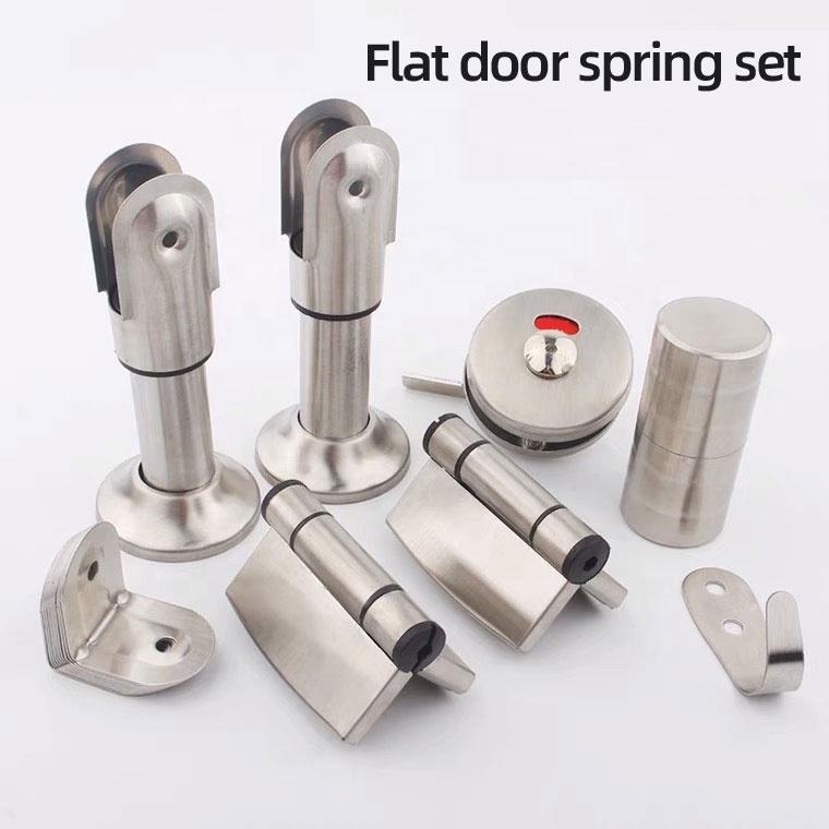 Manufacturer Stainless Steel Suit Bathroom Public Toilet Cubicle Partition Hardware accessories