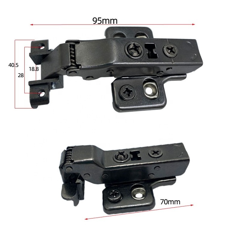 Good quality furniture hinge soft close damper Minimalist Frame 3d Adjustable concealed Hinge