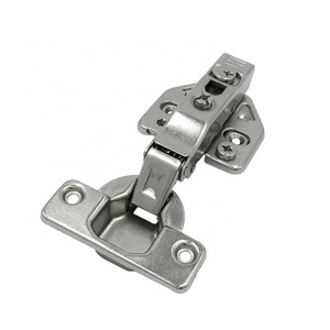 35 mm Furniture Hardware Rebound Concealed hinges push to open cabinet with soft-closing Self Closing clip on hinge