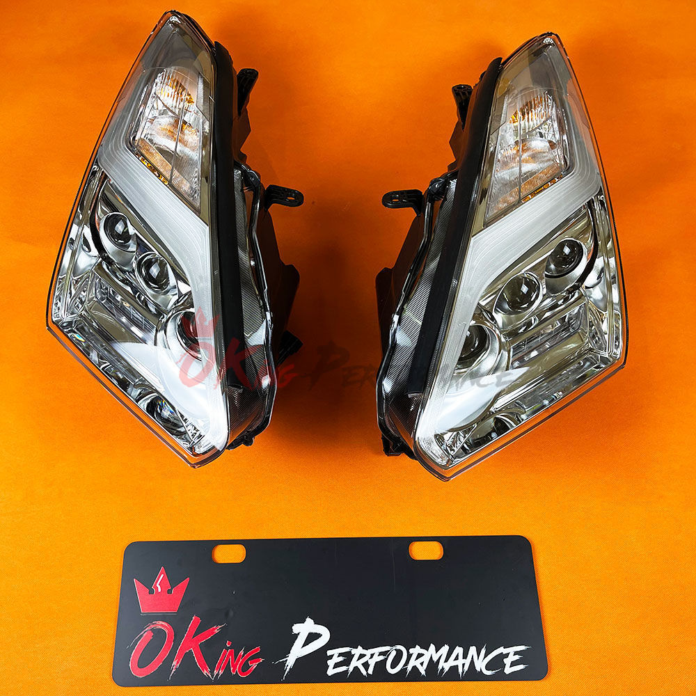 Quality Headlight For Nissan GTR R35 Head Lamp Left Right Side Front Bumper Headlamp Head Light