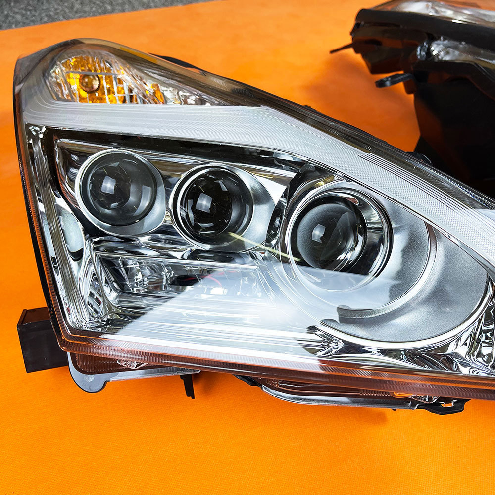 Quality Headlight For Nissan GTR R35 Head Lamp Left Right Side Front Bumper Headlamp Head Light