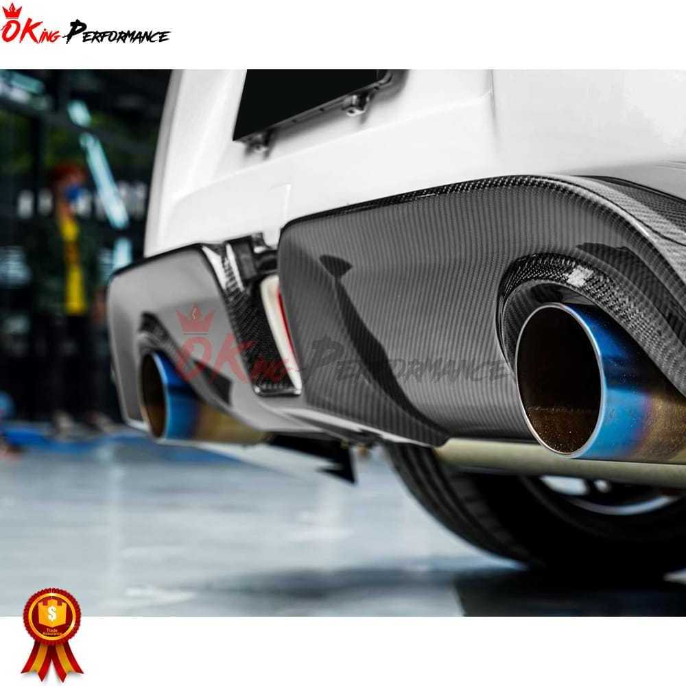 Vari Style Carbon Fiber Rear Diffuser For NISSAN 370Z Back Splitter