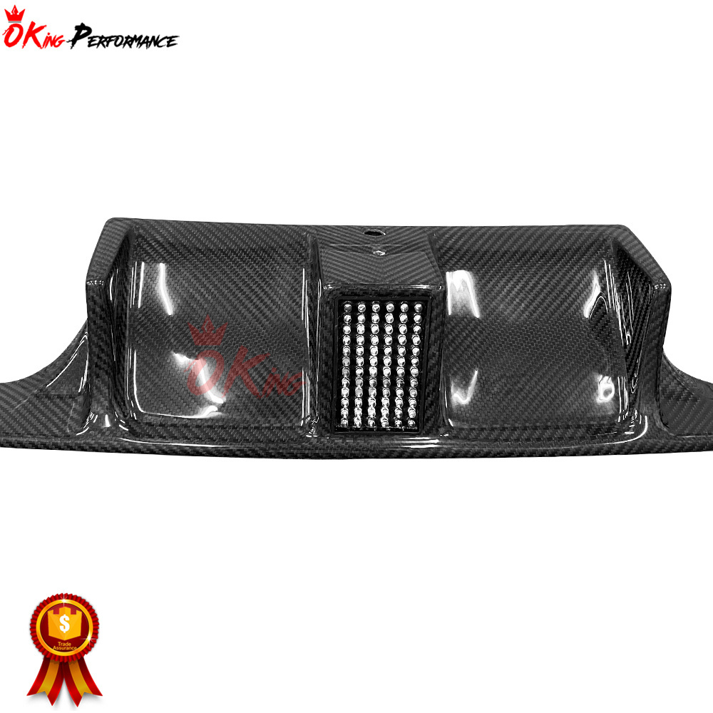 KT Style Dry Carbon Fiber Rear Diffuser For BMW M3 M4 F80 F82 F83 2014-2020