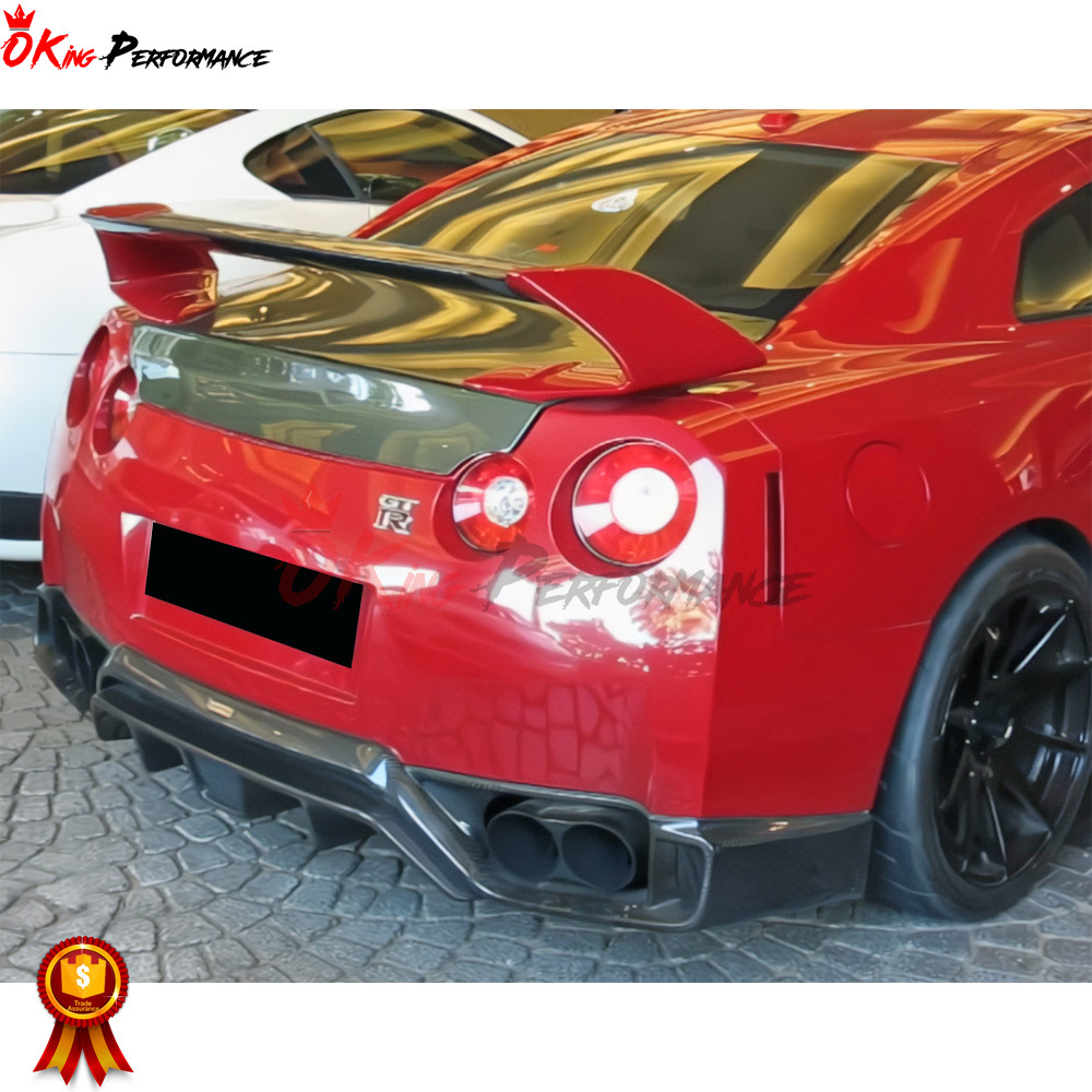 Wholesale Carbon Fiber Car Accessories For Nissan R35 GTR Rear Lip Diffuser